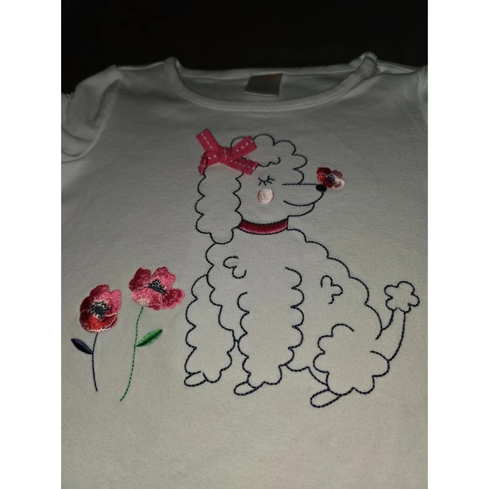 Gymboree preppy puppy top and skort size 4t back to school
